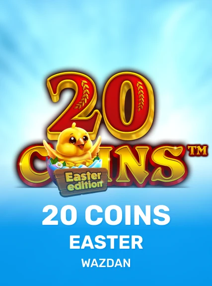 20 Coins Easter game tile