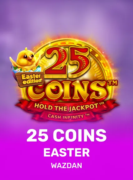 25 Coins Easter game tile