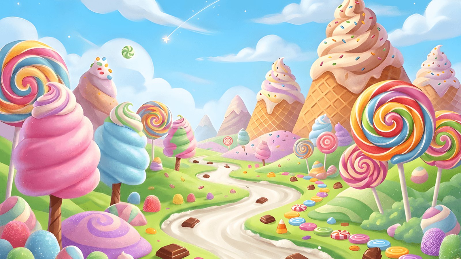 Sweet Candy Mega Drops