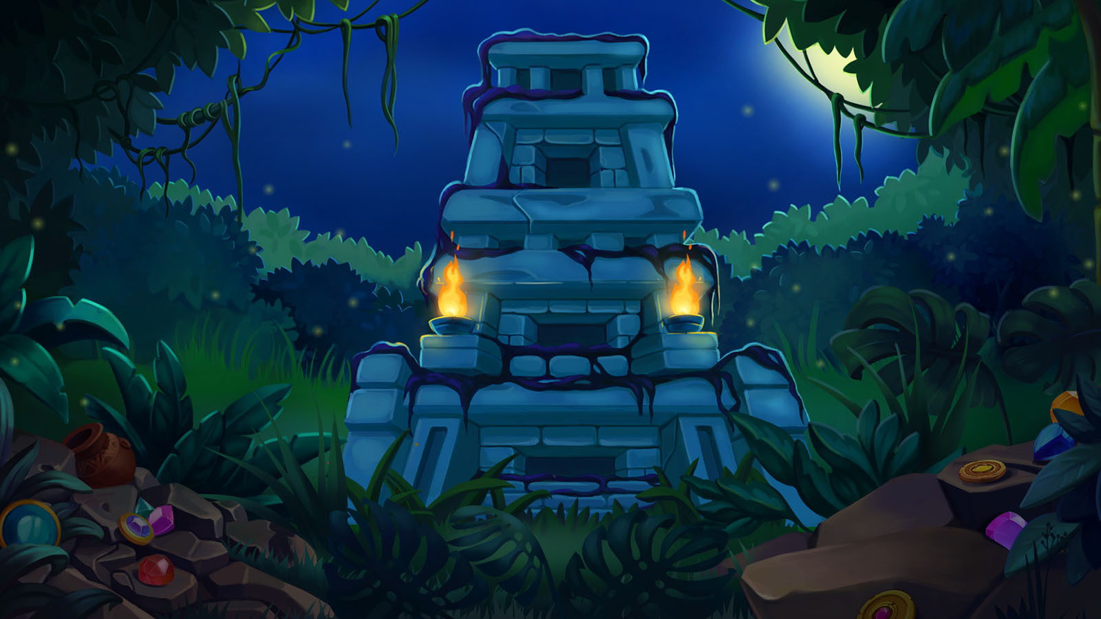 Ancient Temple Gems