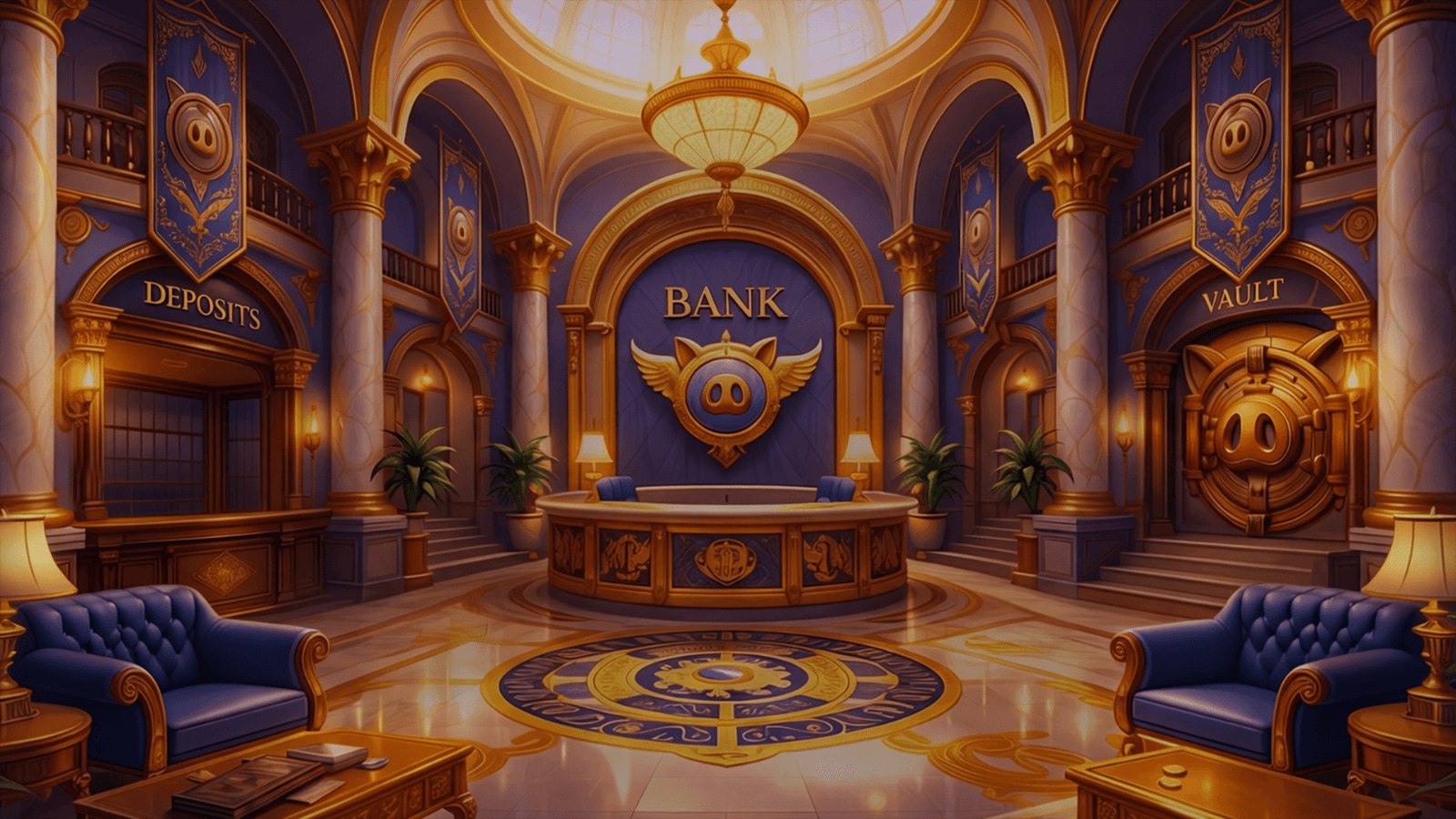 Mr. Oinkster's Key to Riches