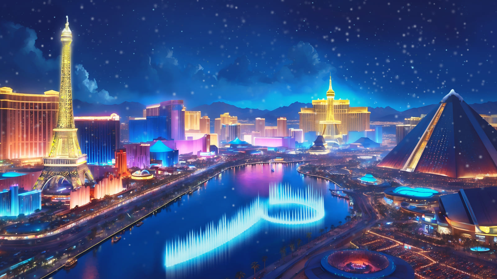 Santa In Vegas
