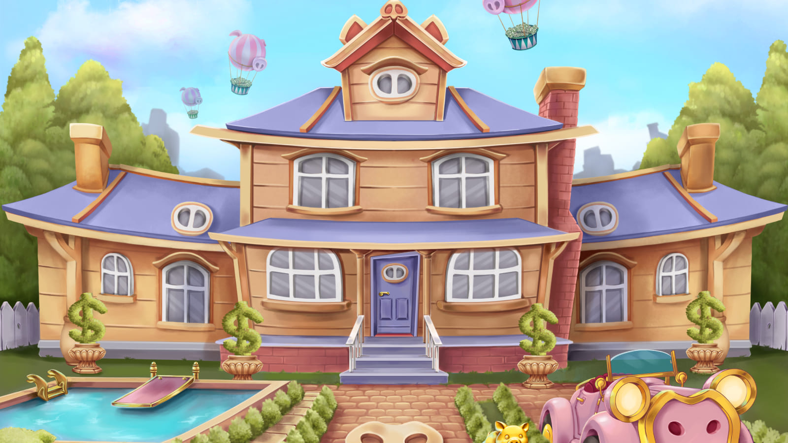 Piggy Riches Begins