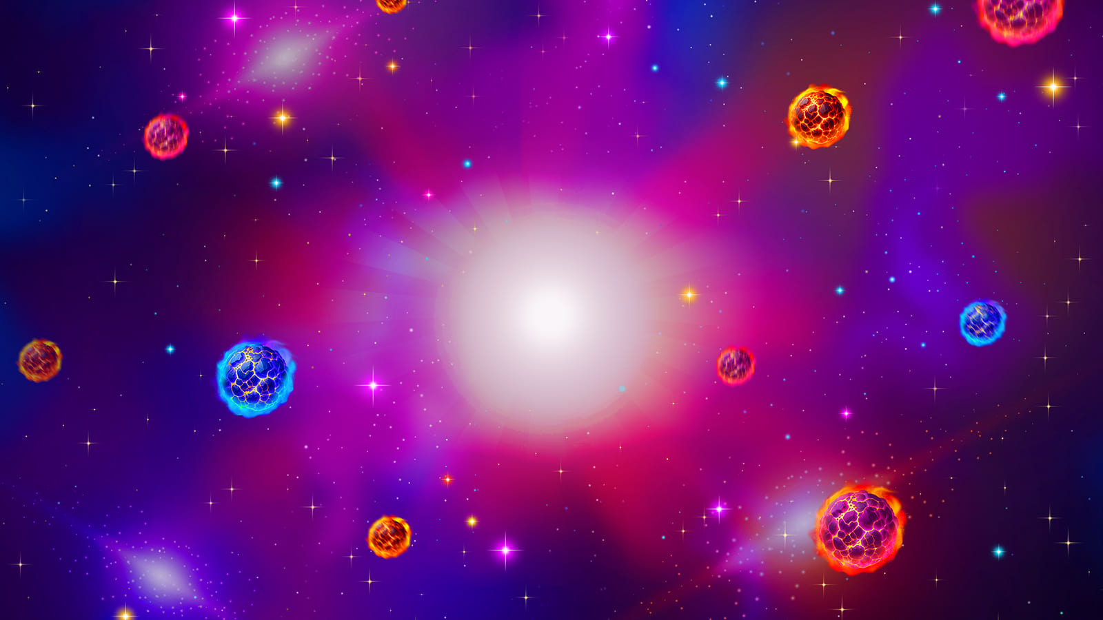 Fireball Volcanoes: Trinity Series