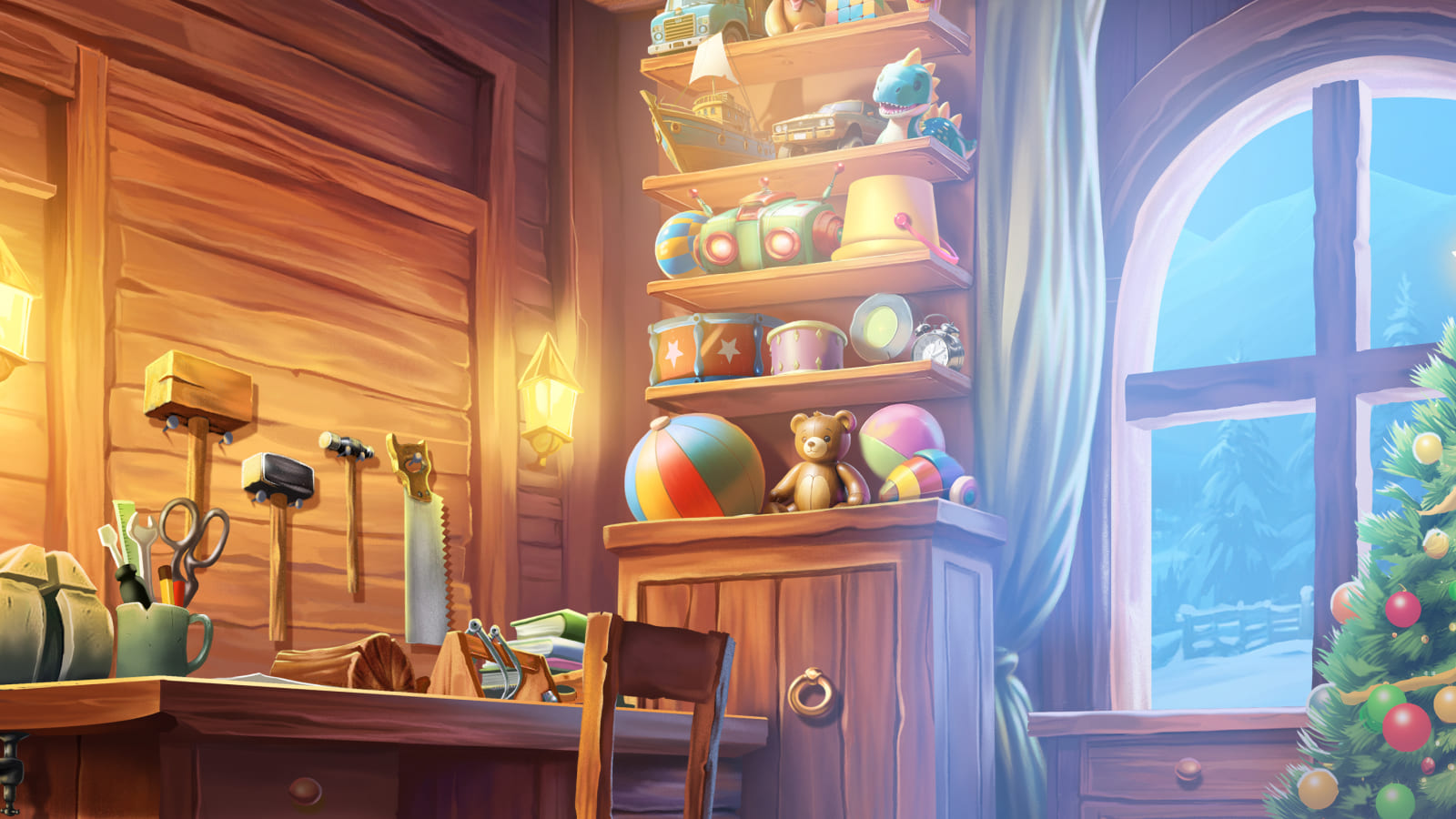 Santa's Sleigh Workshop