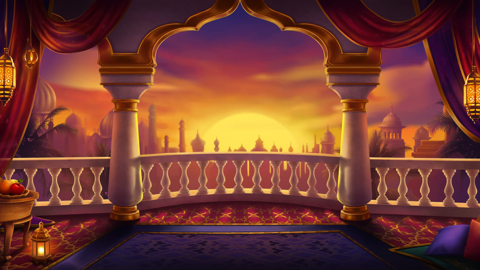 Golden Taj-Mahal