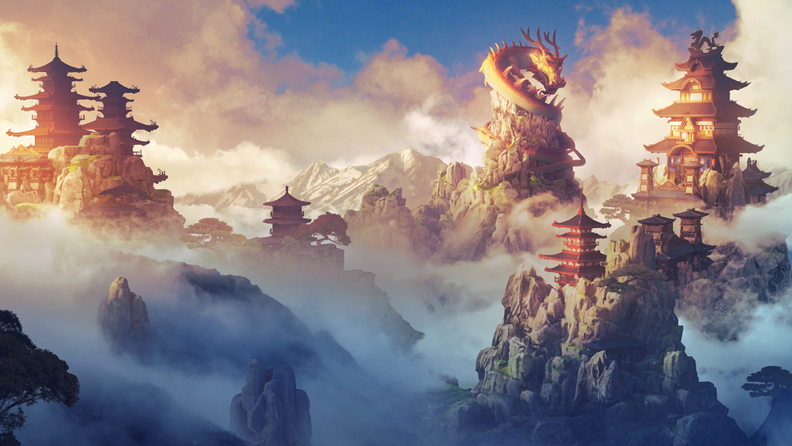 Mooncake Dragons Hold and Win