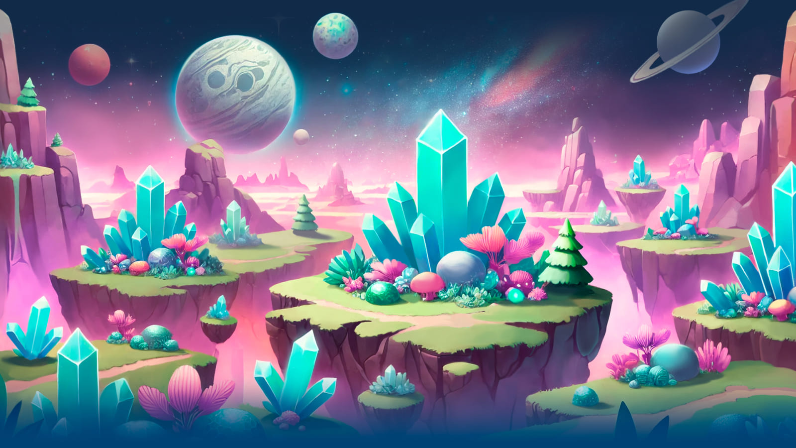 Space Gems Rockblocks