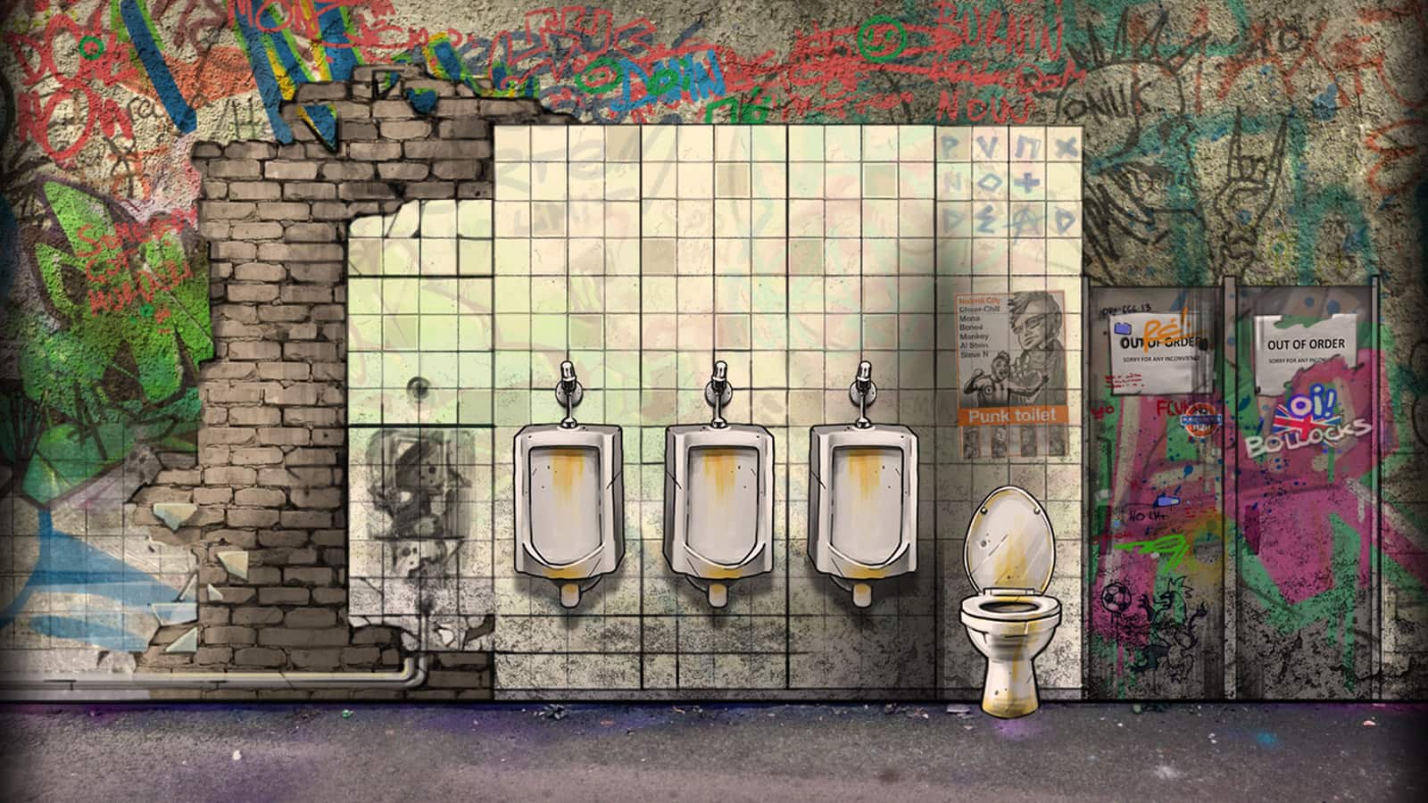 Punk Toilet
