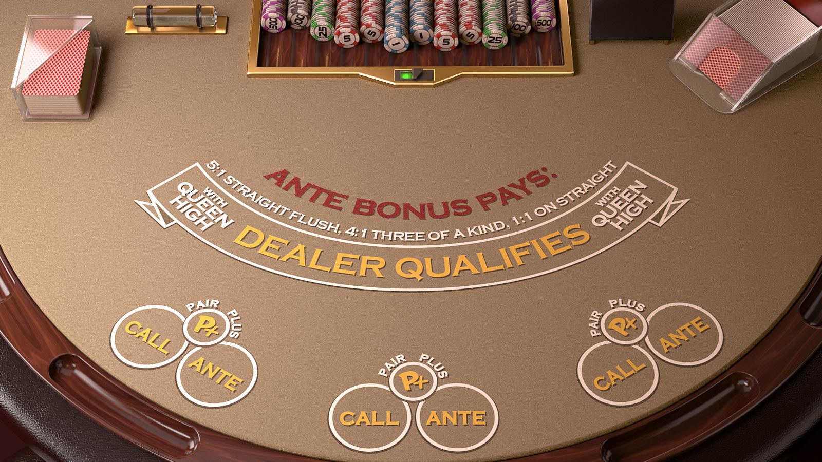 Triple Edge Poker (Three Card Poker)