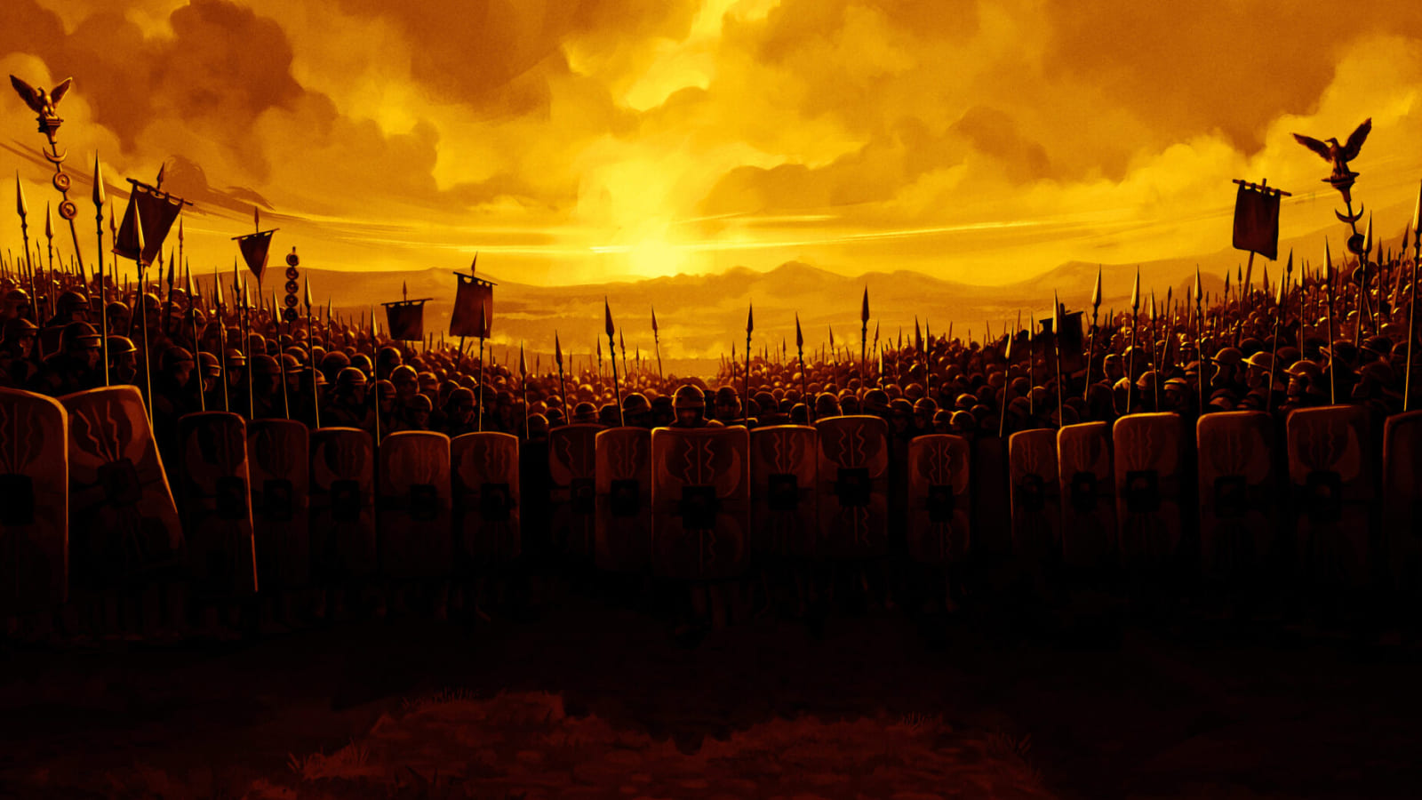 Roman Legion Flaming Link