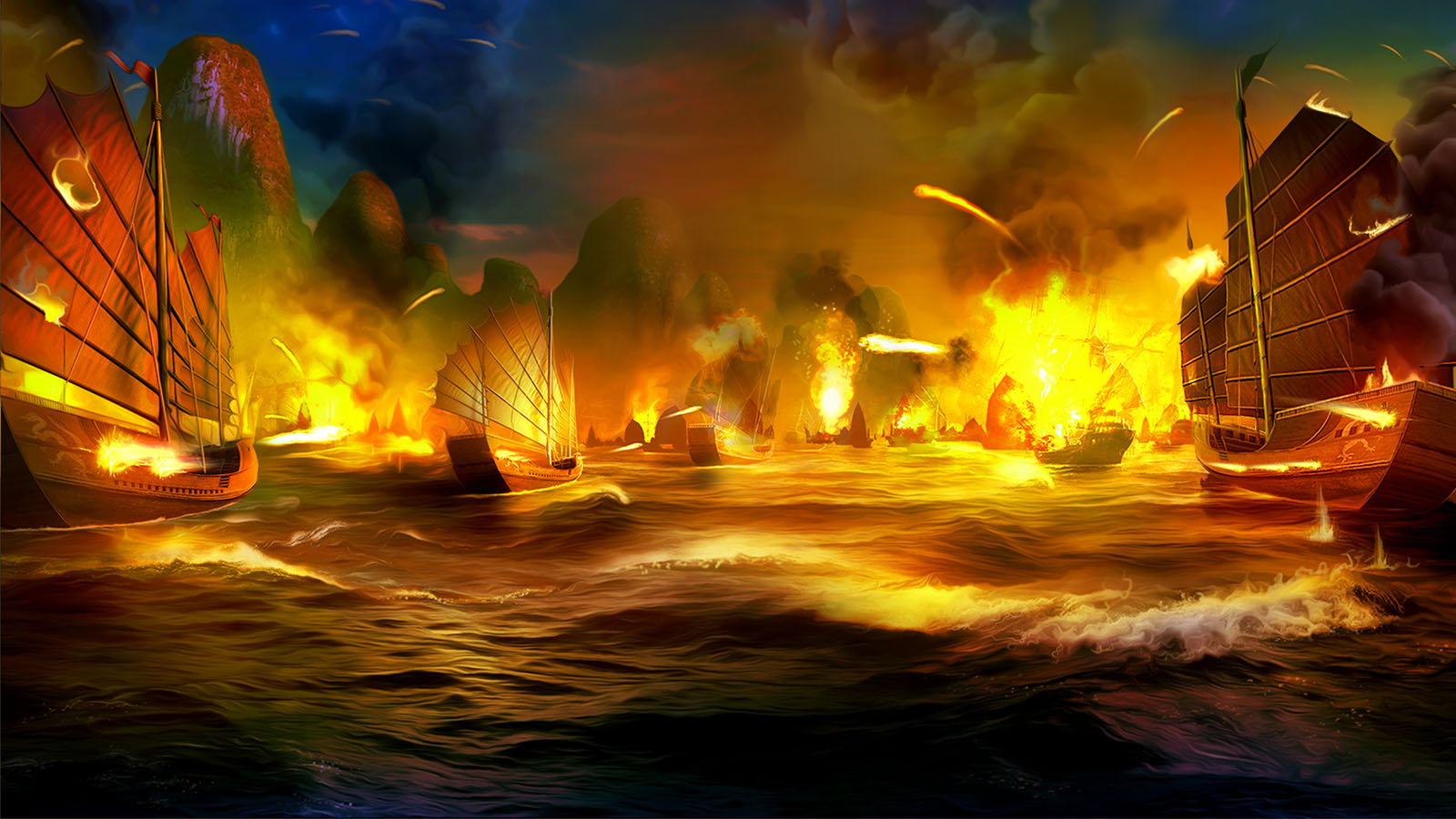 3 Kingdoms - Battle of Red Cliffs