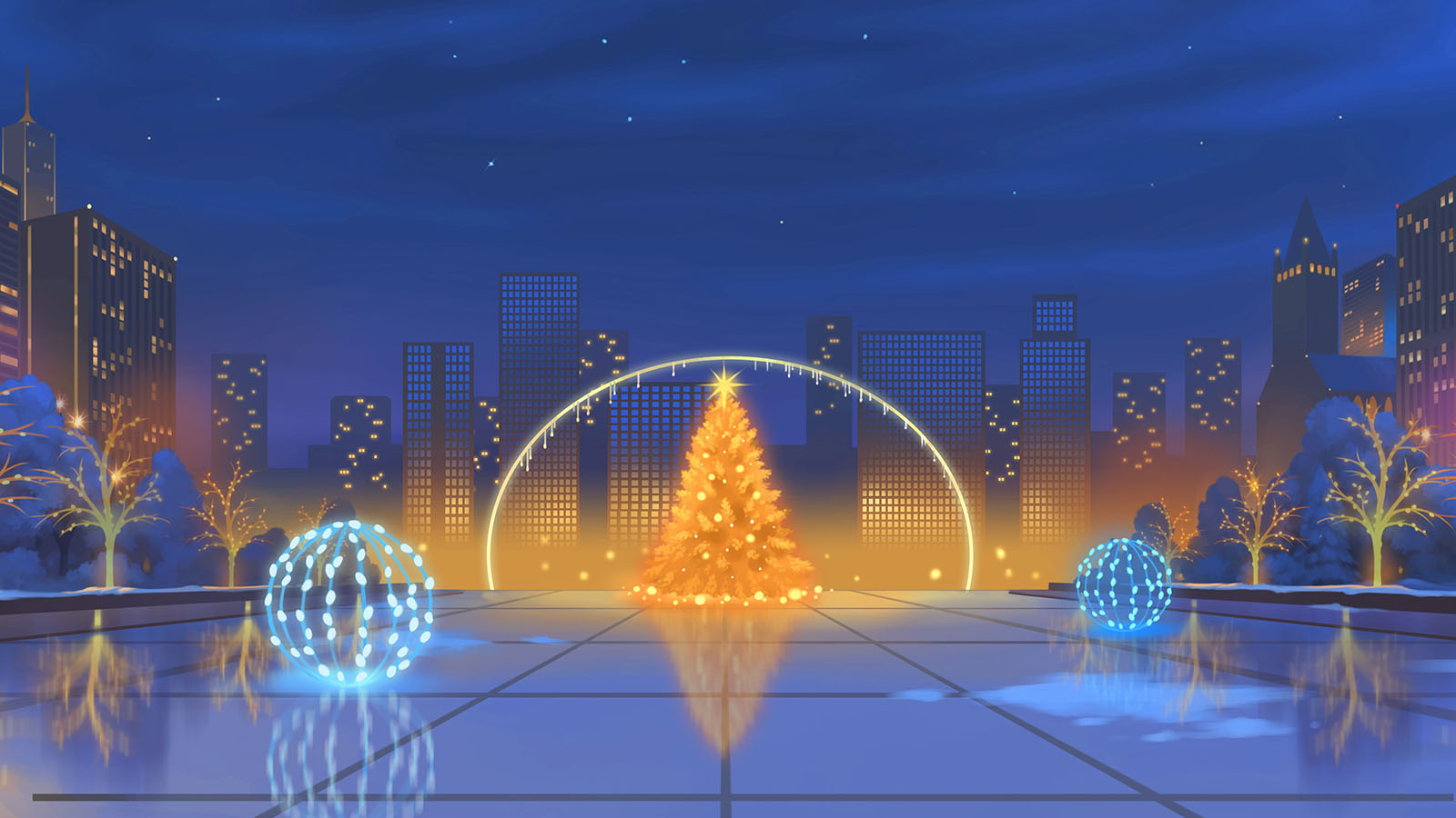 Christmas Plaza Doublemax