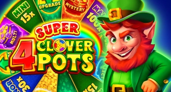 4 Super Clover Pots 