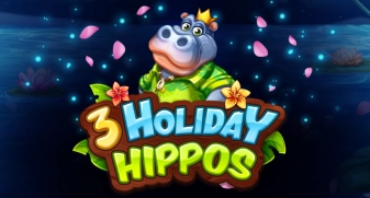 3 Holiday Hippos 