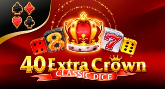 40 Extra Crown Classic Dice 