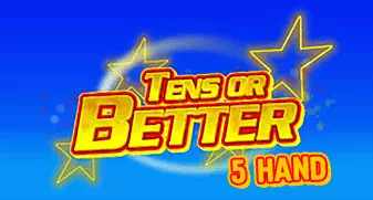 Tens or Better 5 Hand 
