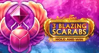 3 Blazing Scarabs Hold and Win 