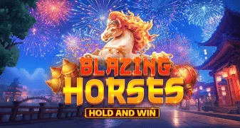 Blazing Horses Hold and Win 