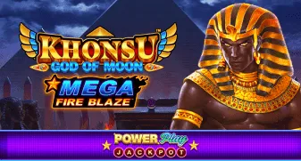 Mega Fire Blaze: Khonsu God of Moon Powerplay Jackpot 