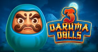 3 Daruma Dolls 