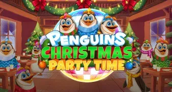 Penguins Christmas Party Time 