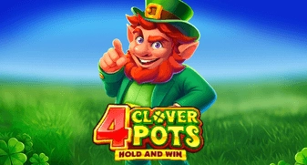4 Clover Pots 