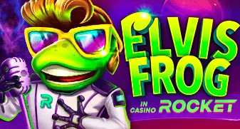 Elvis Frog in Casino Rocket