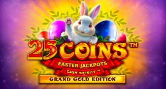 25 Coins Grand Gold Edition Easter Jackpots 