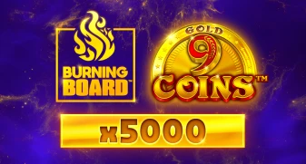 9 Coins Gold Burning Board 