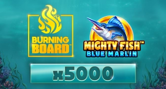 Mighty Fish: Blue Marlin Burning Board 