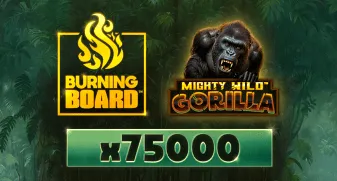 Mighty Wild: Gorilla Burning Board 