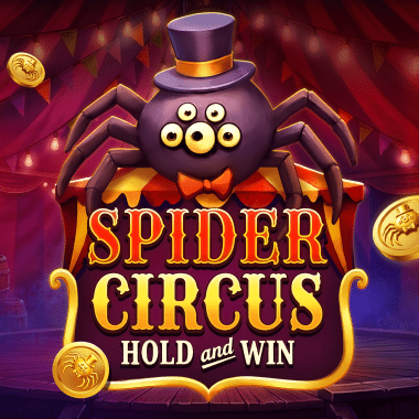 bgmng/SpiderCircusHoldAndWin game logo