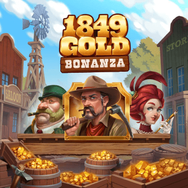 1849 Gold Bonanza slots by Spearhead