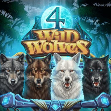4 Wild Wolves slots by Spearhead