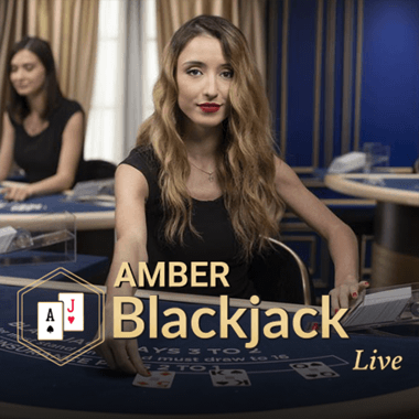 Amber Blackjack live blackjack by Evolution