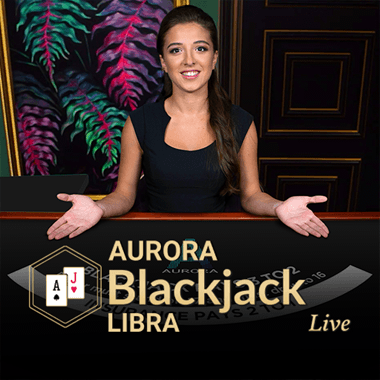 Aurora Blackjack Libra live blackjack by Evolution