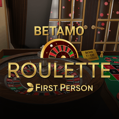 Betamo First Person Roulette live roulette by Evolution