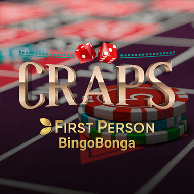 BingoBonga First Person Craps table games by Evolution