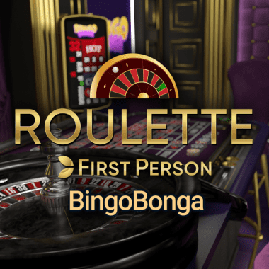 BingoBonga First Person Roulette live roulette by Evolution
