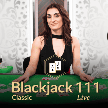 Blackjack Classic 111 live blackjack by Evolution