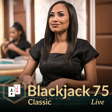 Blackjack Classic 75 live blackjack by Evolution