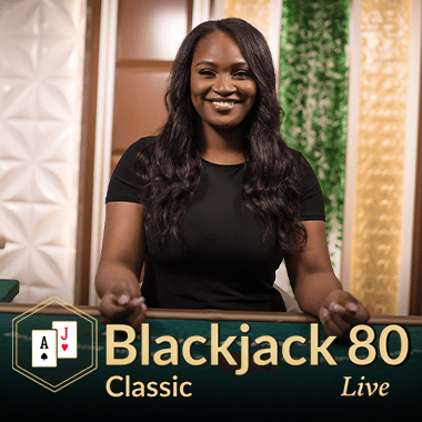 Blackjack Classic 80 live blackjack by Evolution
