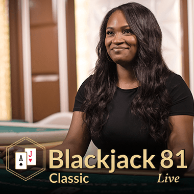 Blackjack Classic 81 live blackjack by Evolution