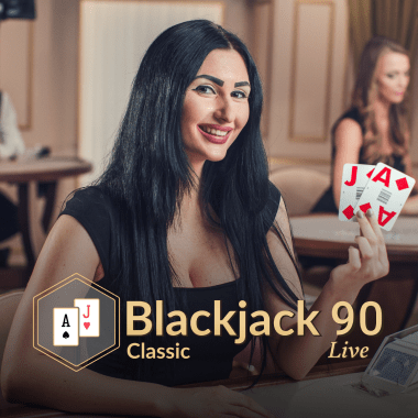 Blackjack Classic 90 live blackjack by Evolution