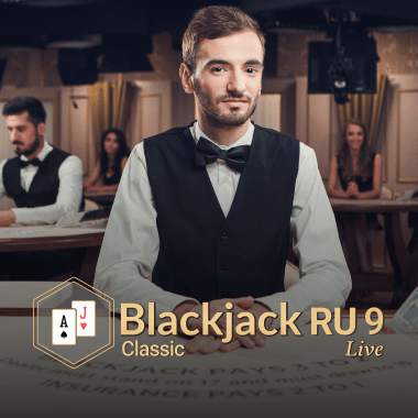 Blackjack Classic Ru 9 live blackjack by Evolution