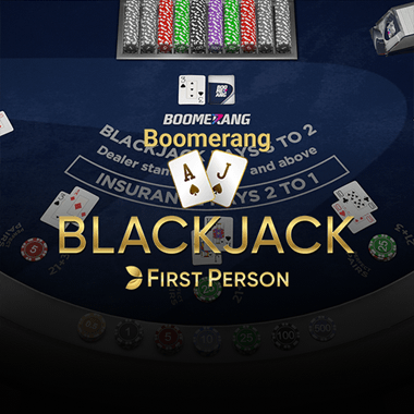 Boomerang First Person Blackjack by Evolution