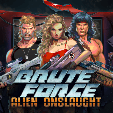 Brute Force: Alien Onslaught slots by Evolution