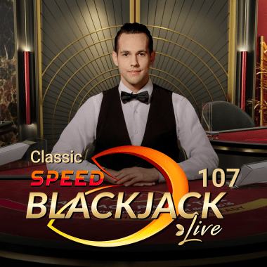 Classic Speed Blackjack 107 live blackjack by Evolution