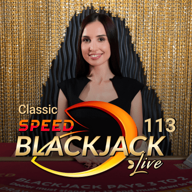 Classic Speed Blackjack 113 live blackjack by Evolution